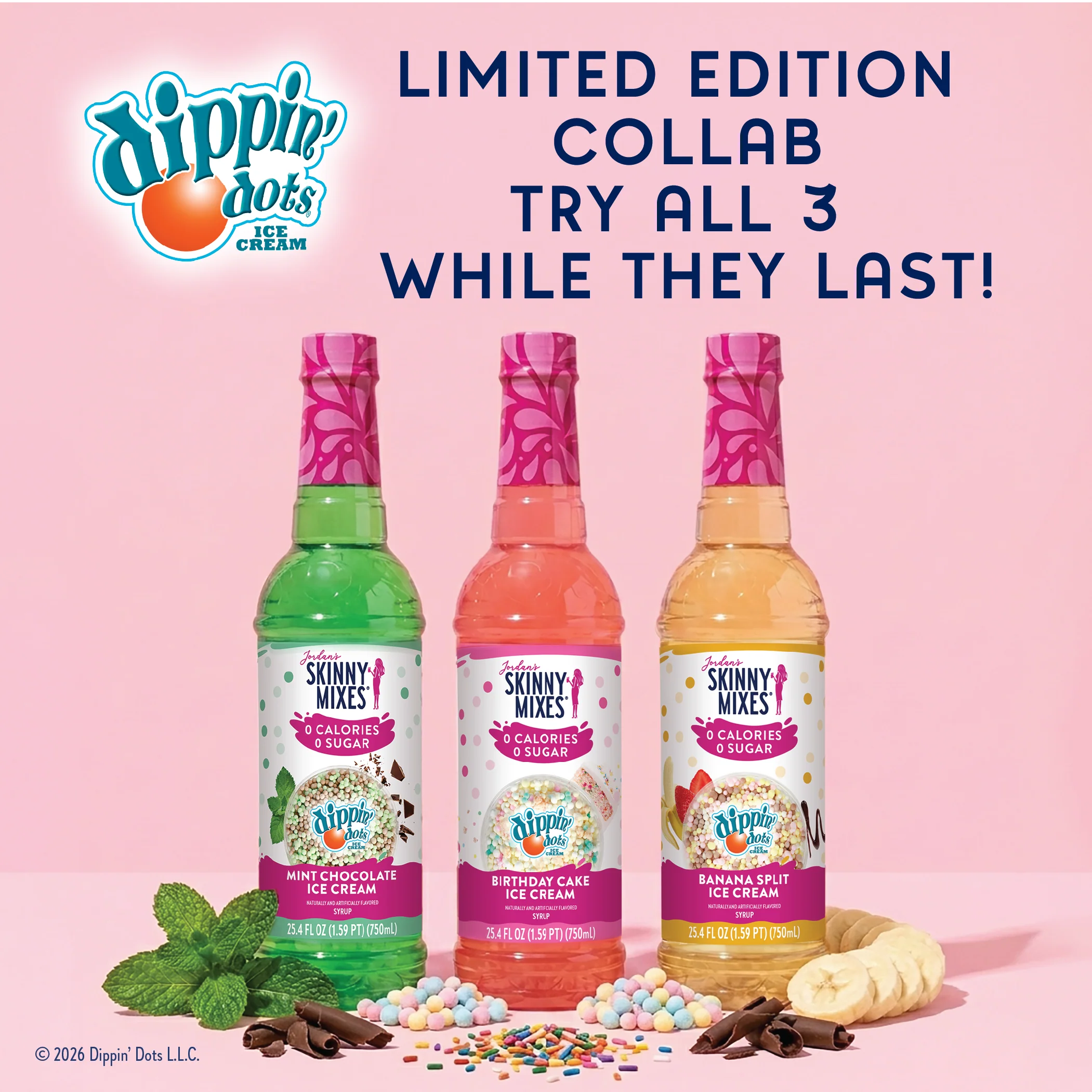 Dippin' Dots® Mint Chocolate Ice Cream Syrup - Image 2