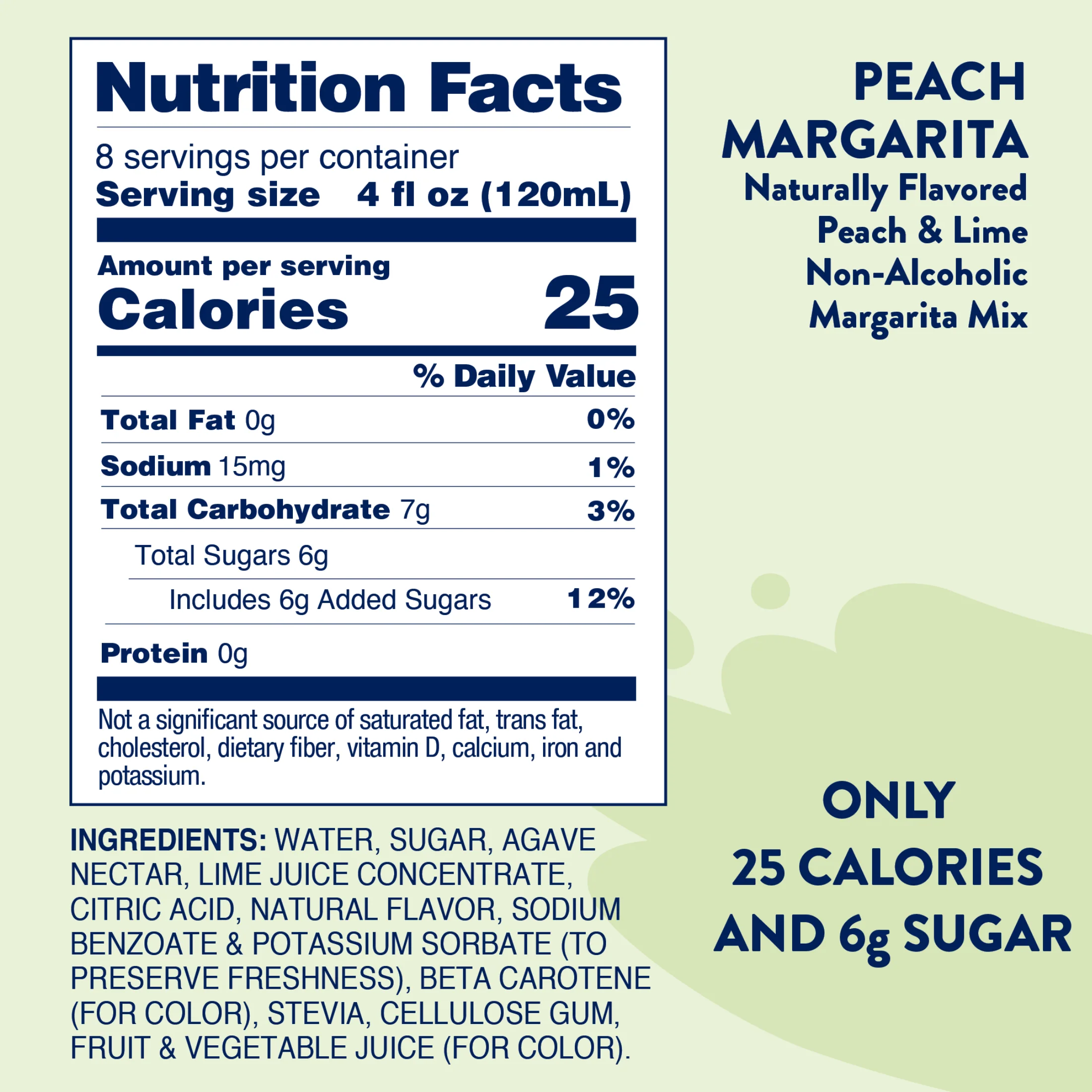 Natural Peach Margarita - Image 6