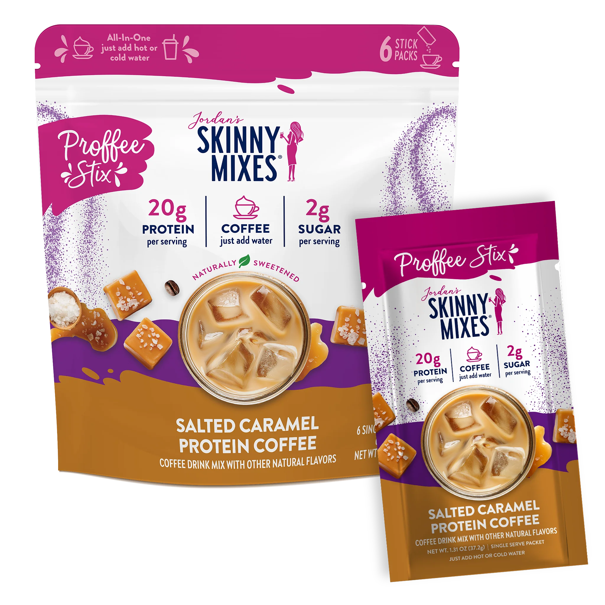 Proffee Stix 6 ct - Salted Caramel - Image 8