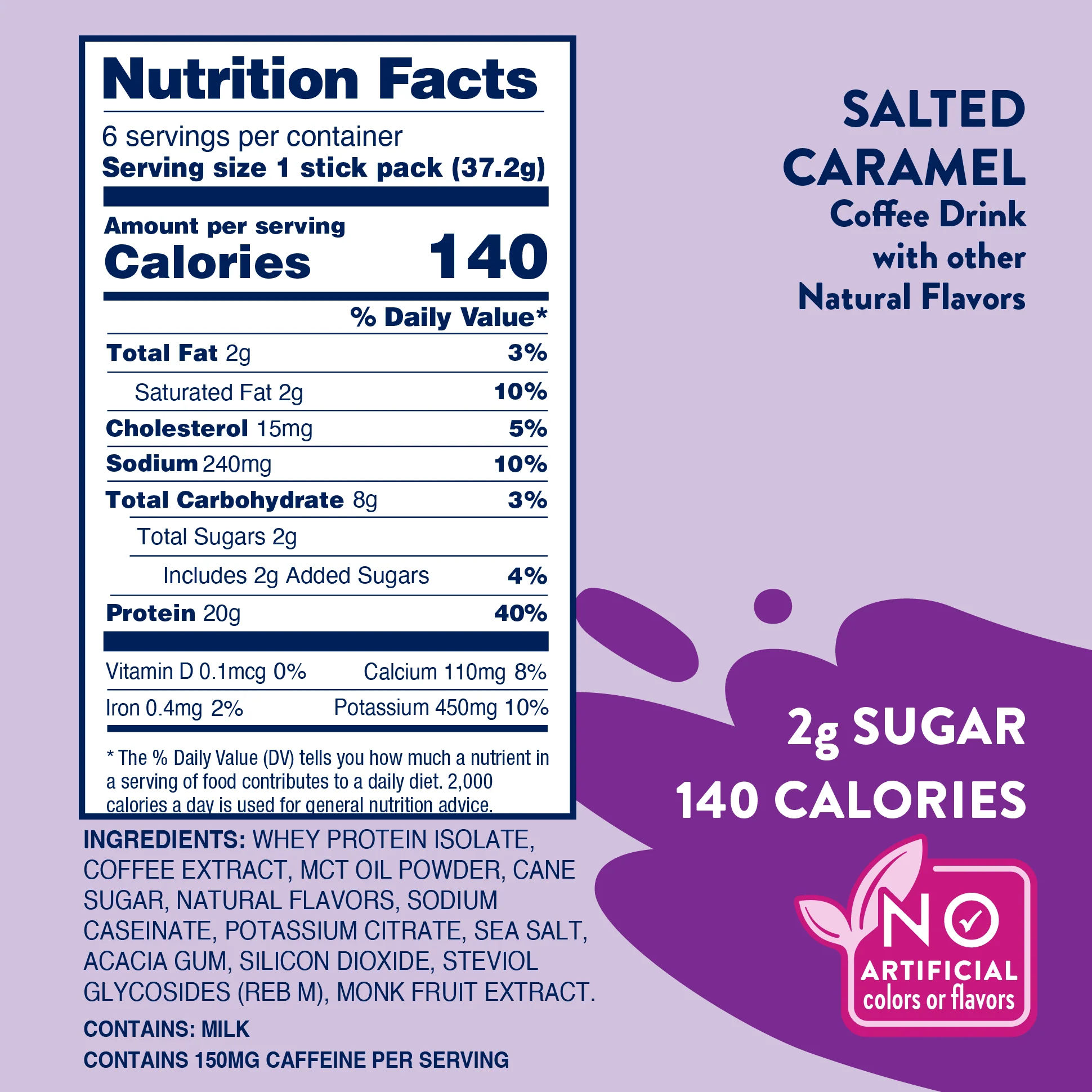 Proffee Stix 1 ct - Salted Caramel - Image 6