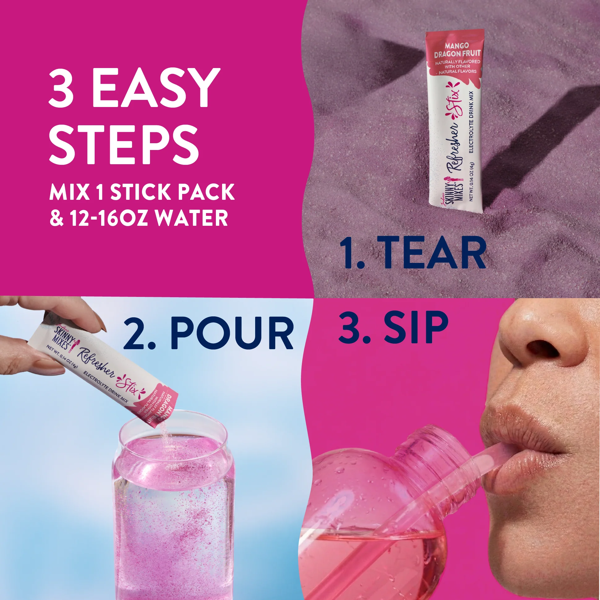 Refresher Stix 16 ct - Mango Dragon Fruit - Image 5