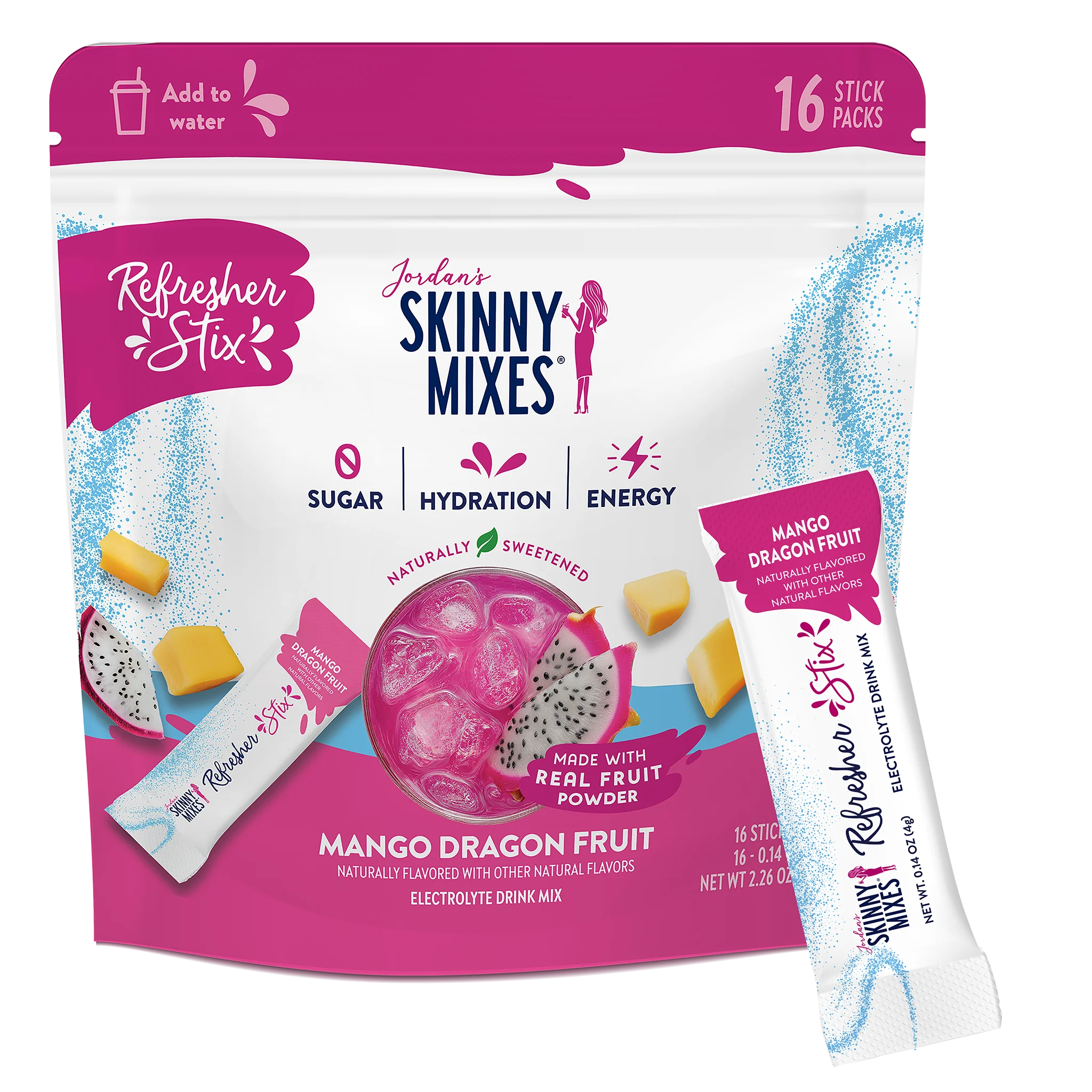 Refresher Stix 16 ct - Mango Dragon Fruit - Image 8