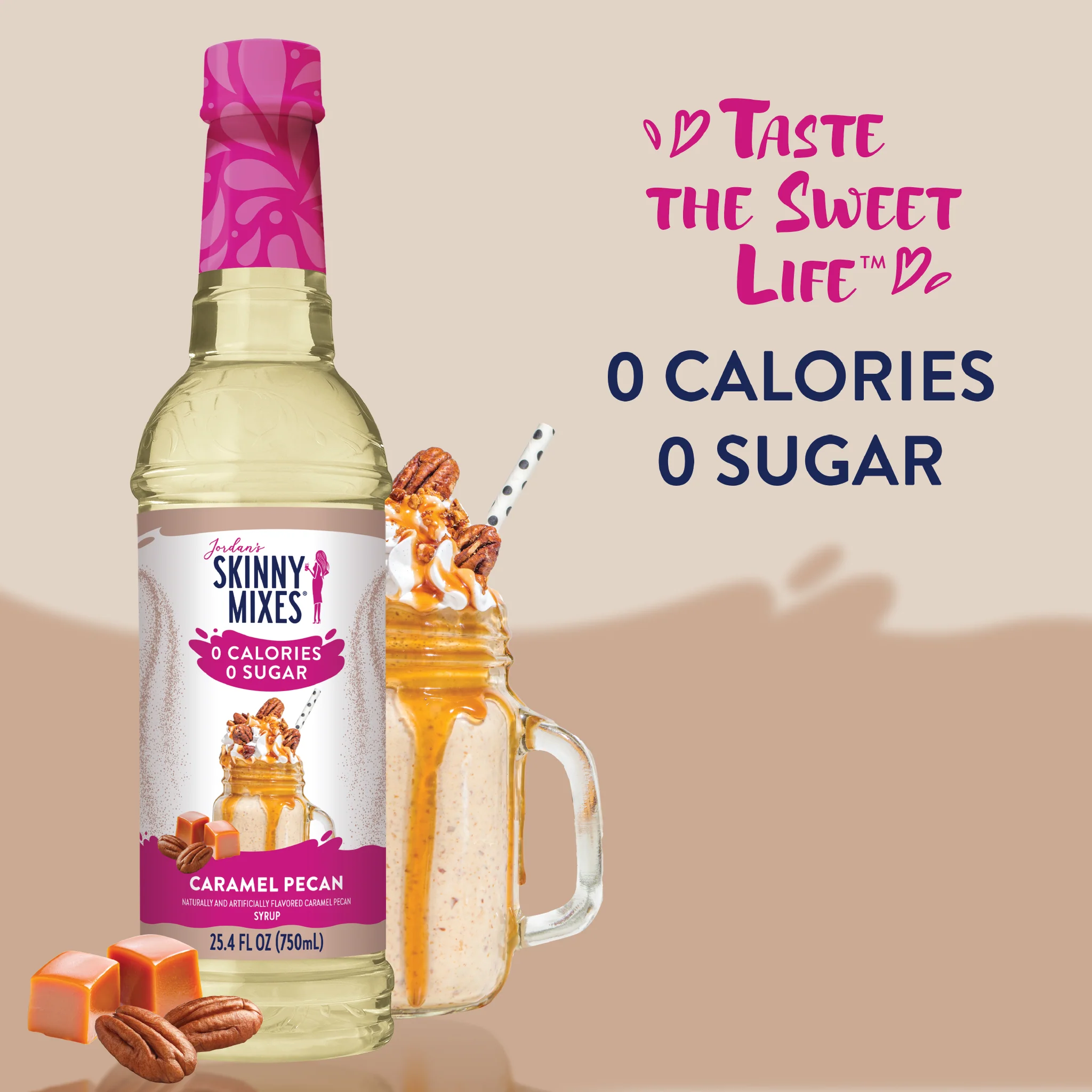 Sugar Free Caramel Pecan Syrup – Nut Flavor - Image 3
