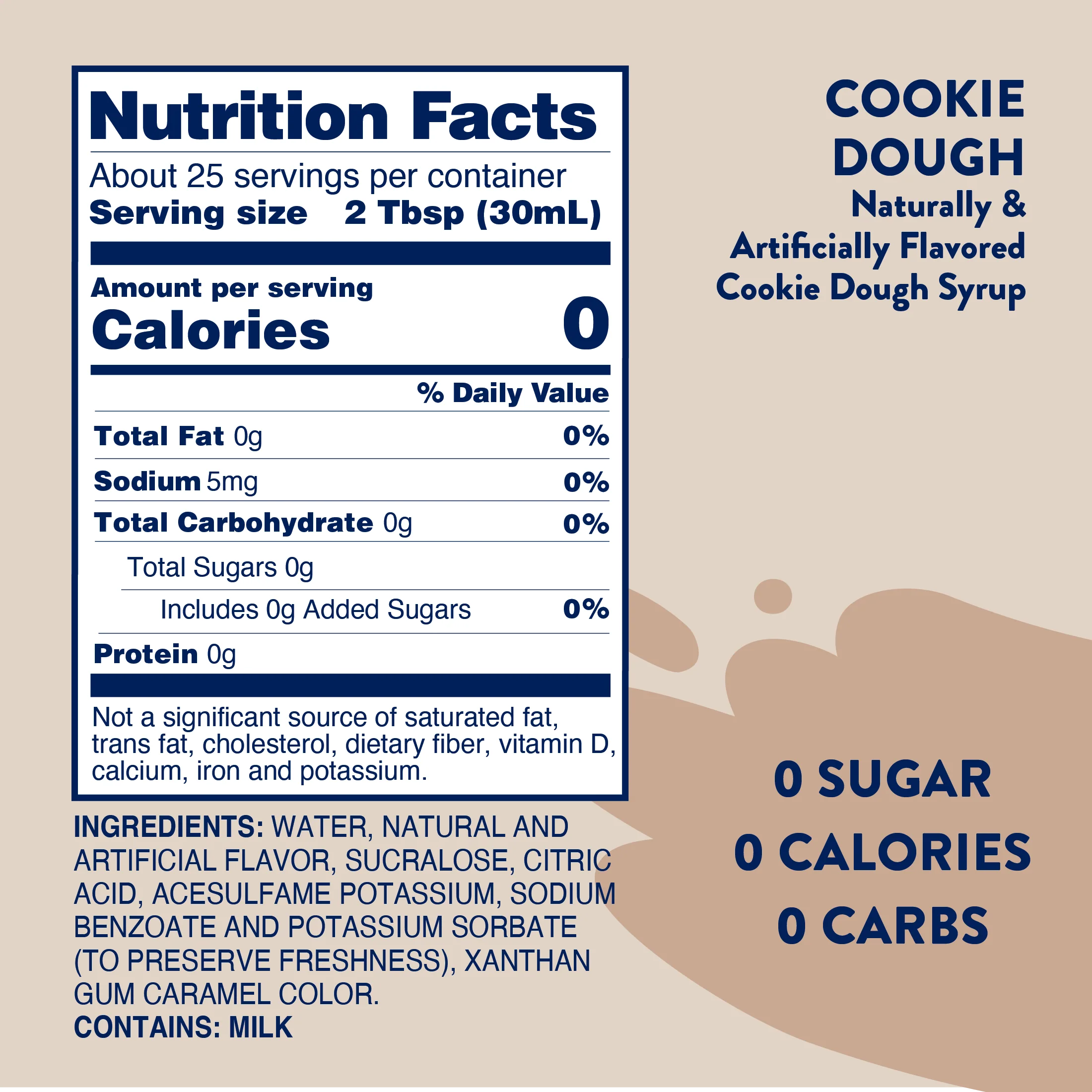 Sugar Free Cookie Dough Syrup - Image 6
