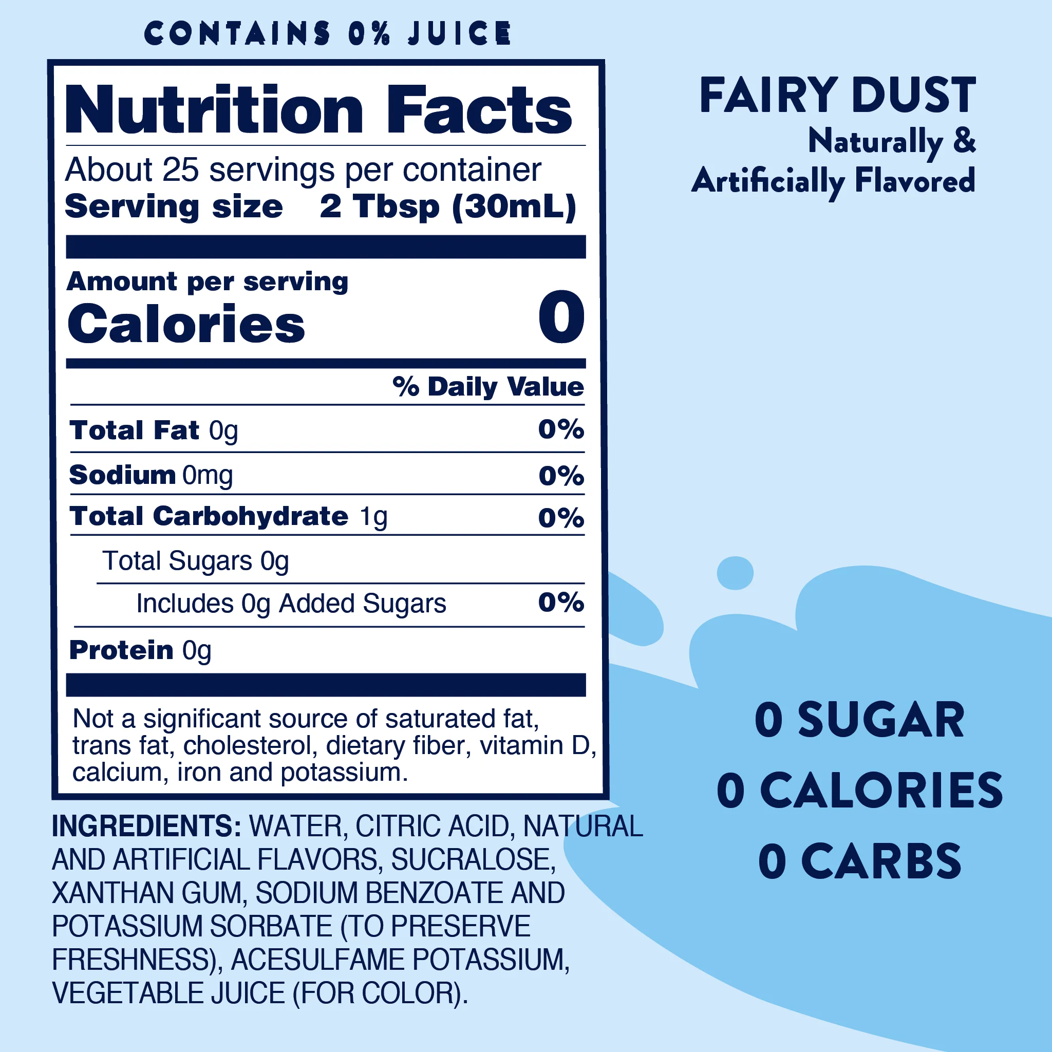 Sugar Free Fairy Dust Syrup - Image 7