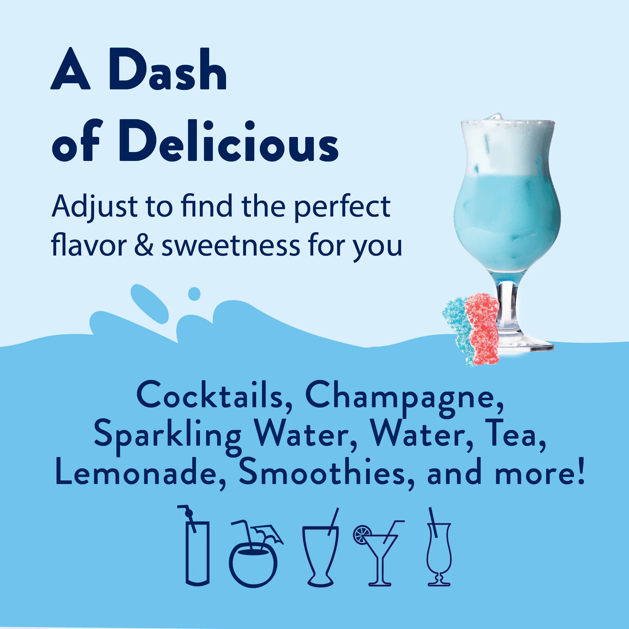 Sugar Free Genie™ Syrup -  Sugar Free Sour Blue Raspberry Syrup - Image 4