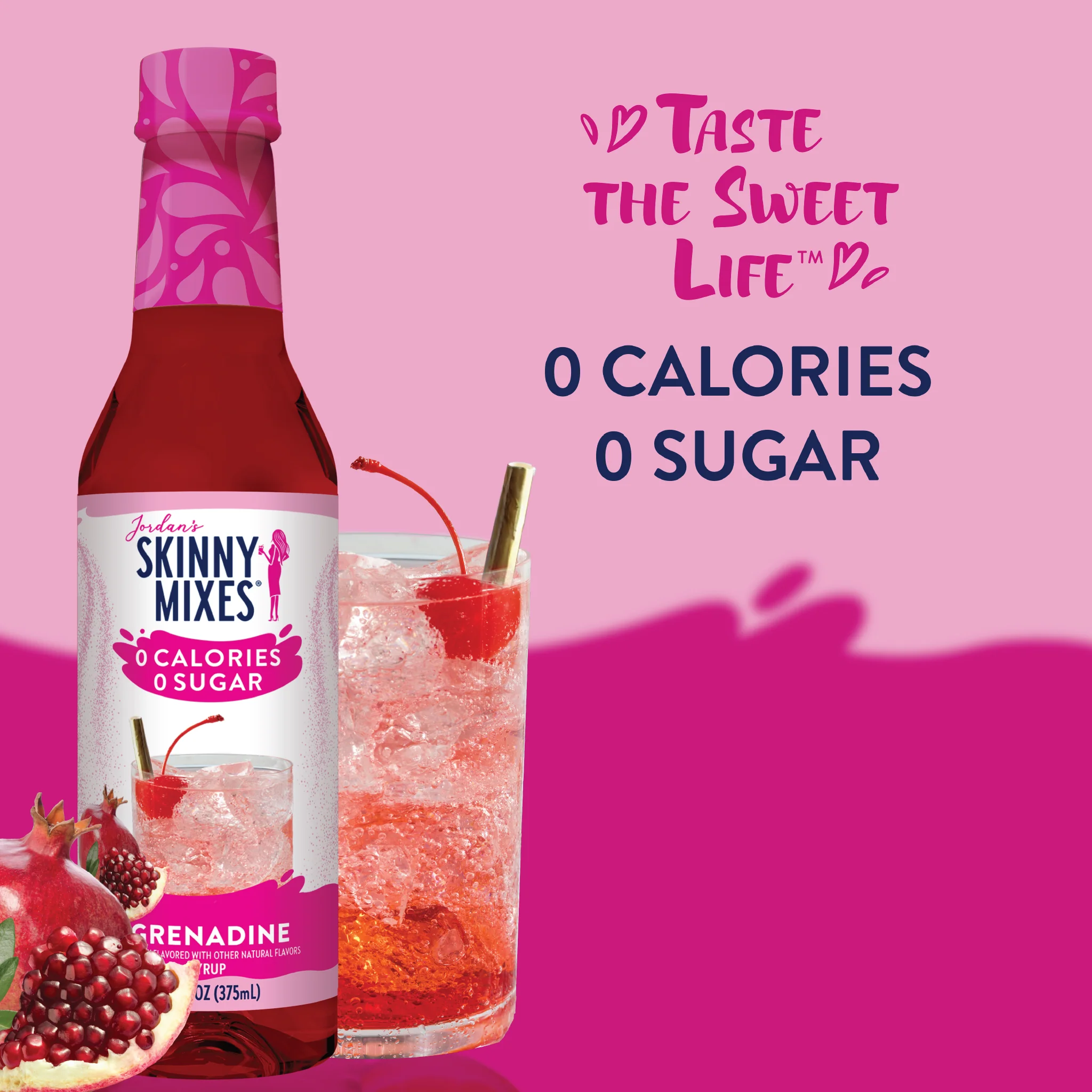 Sugar Free Grenadine Syrup - 375ml - Image 4