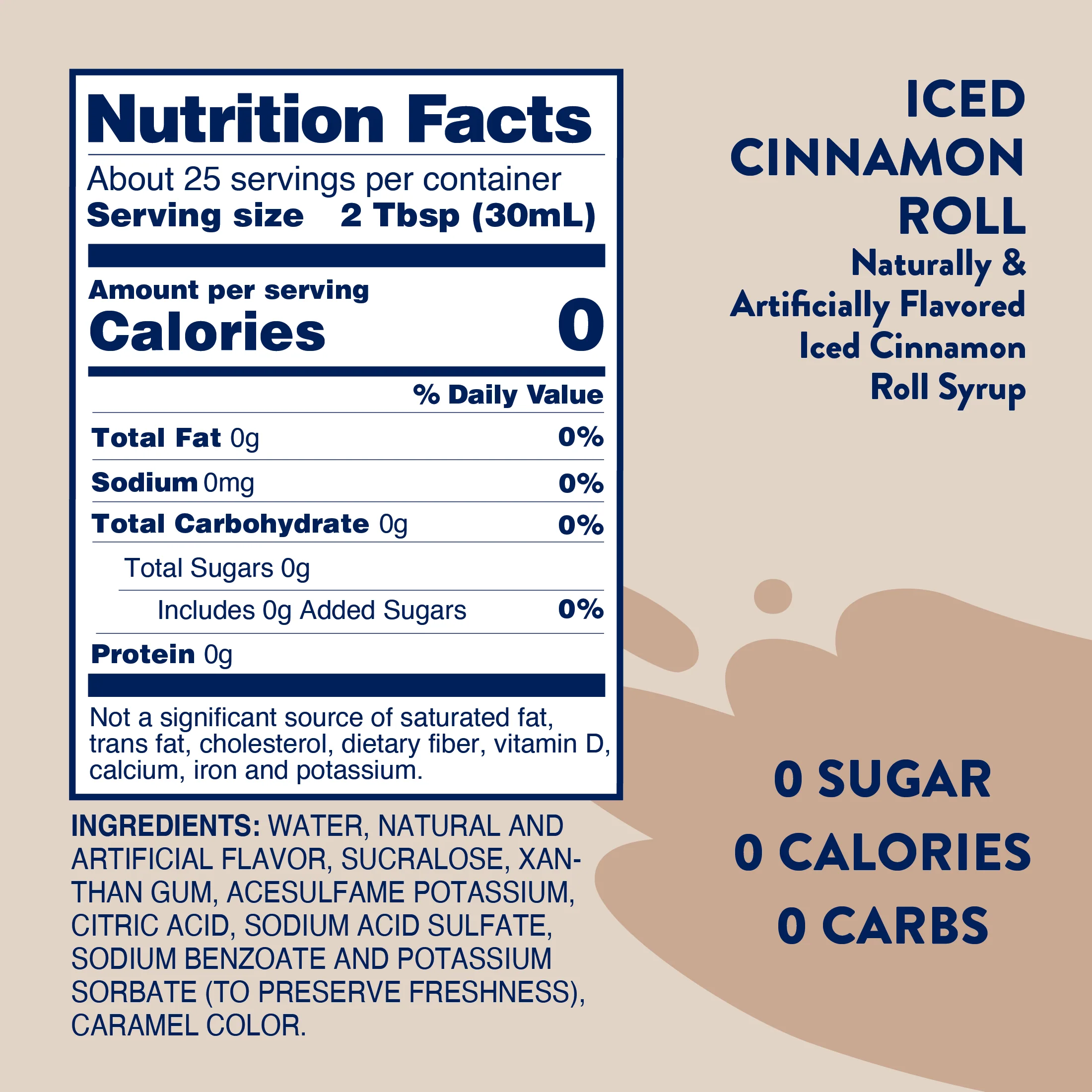 Sugar Free Iced Cinnamon Roll Syrup - Image 6
