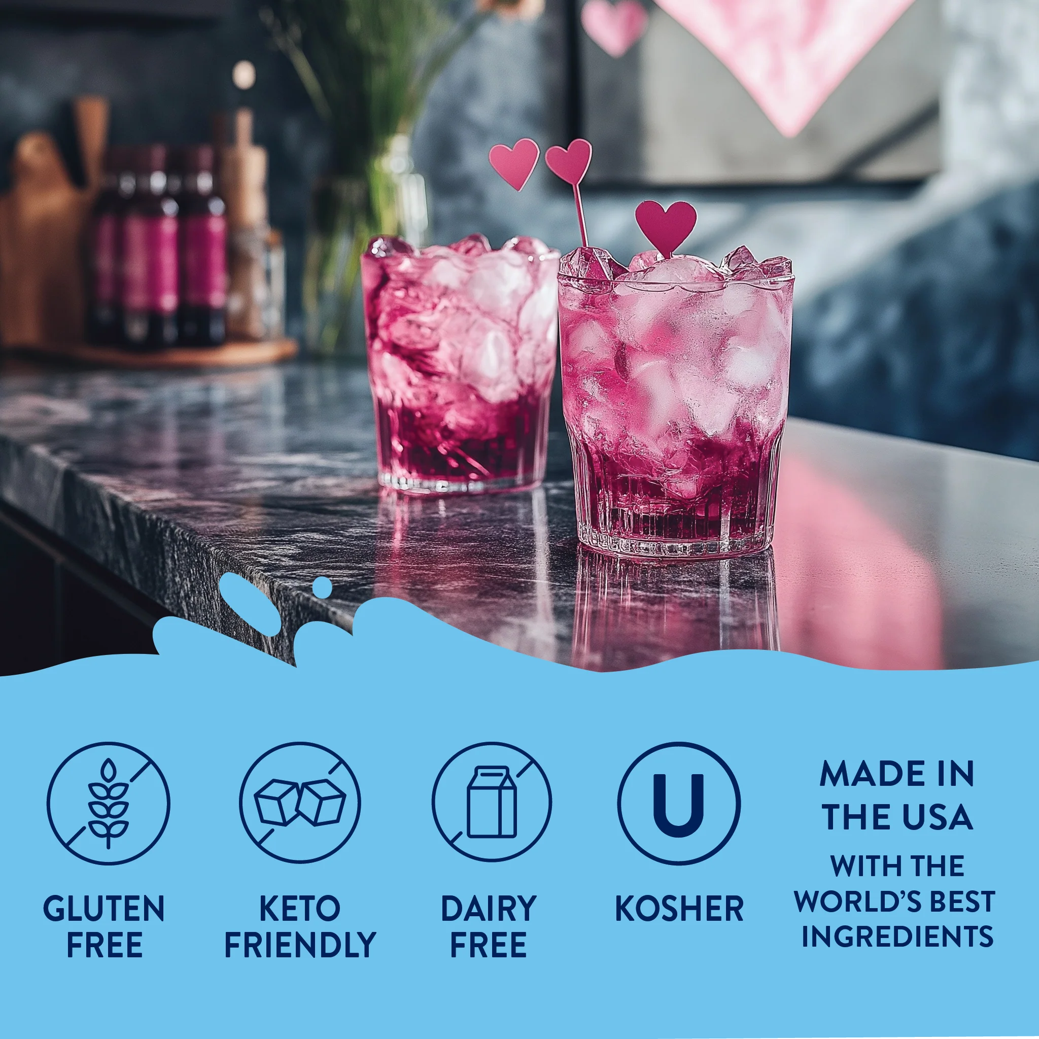Sugar Free Love Potion™ Syrup - Sugar Free Sour Watermelon Syrup - Image 5