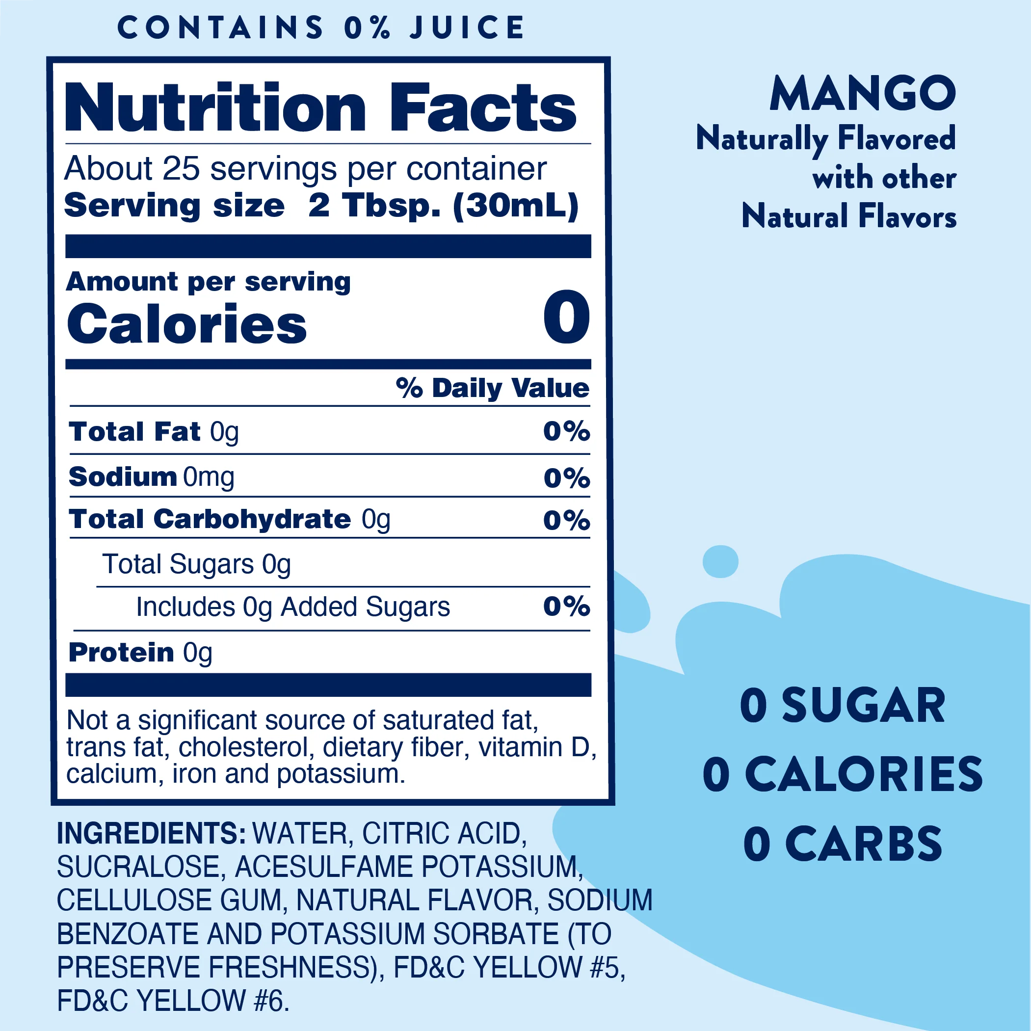 Sugar Free Mango Syrup - Image 6
