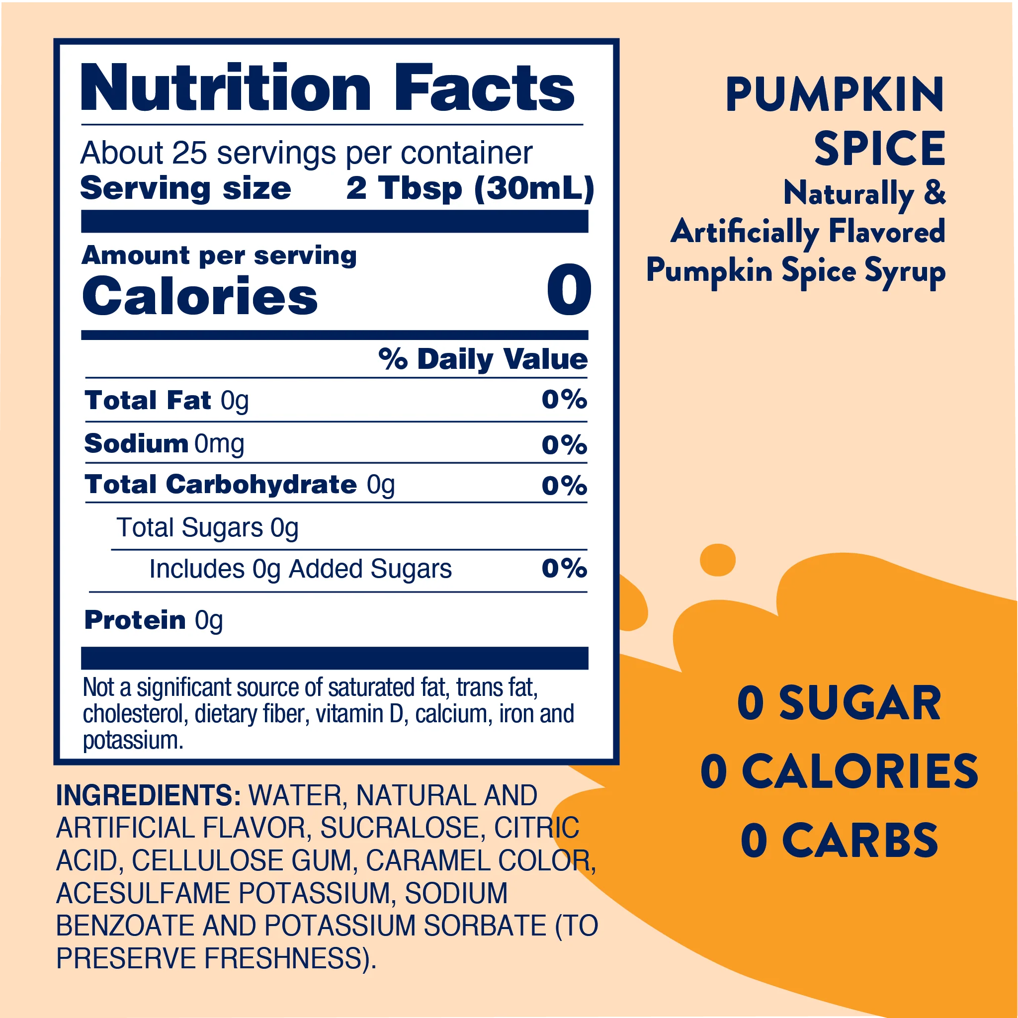 Sugar Free Pumpkin Spice Syrup - Image 5