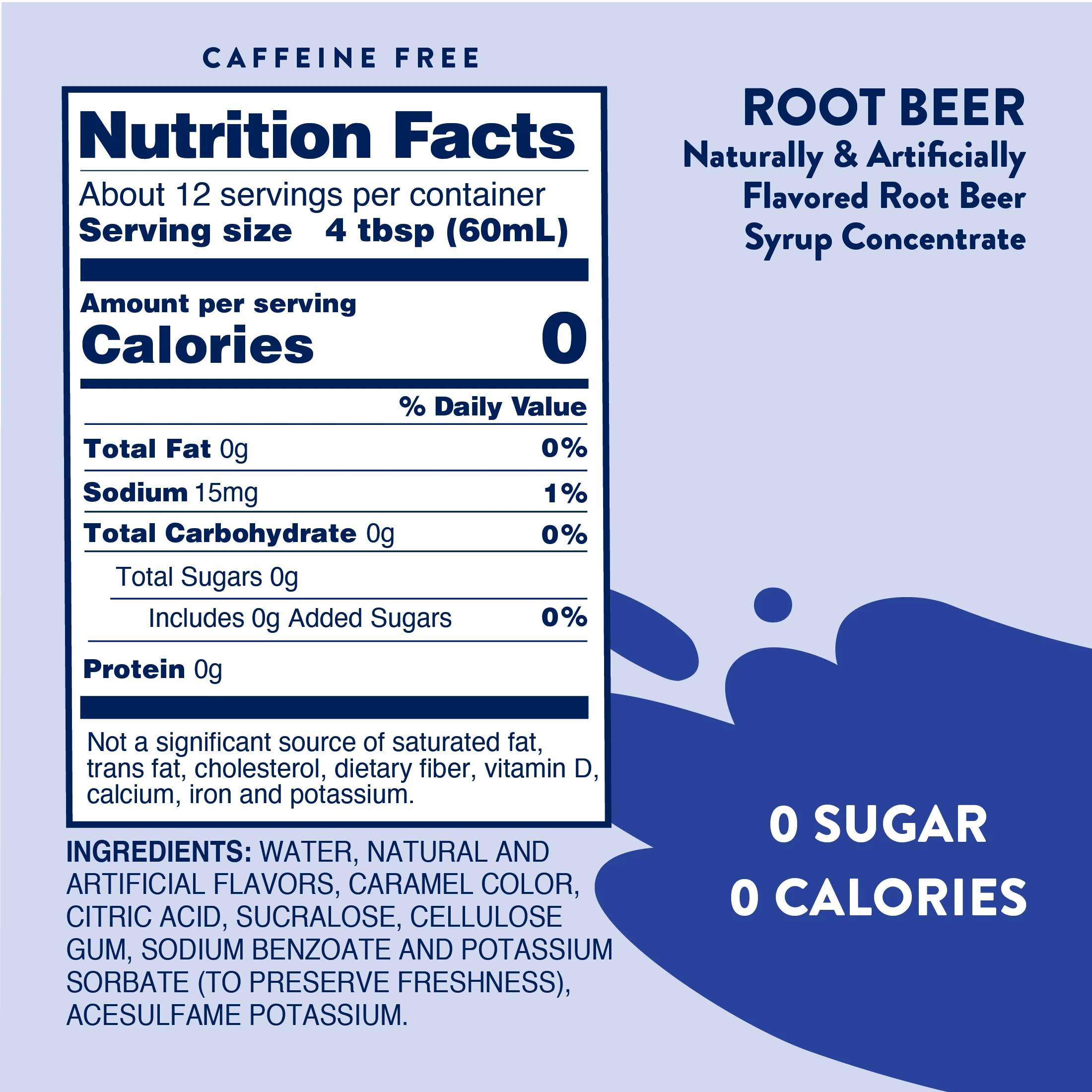 Sugar Free Root Beer Float Syrup - Image 6