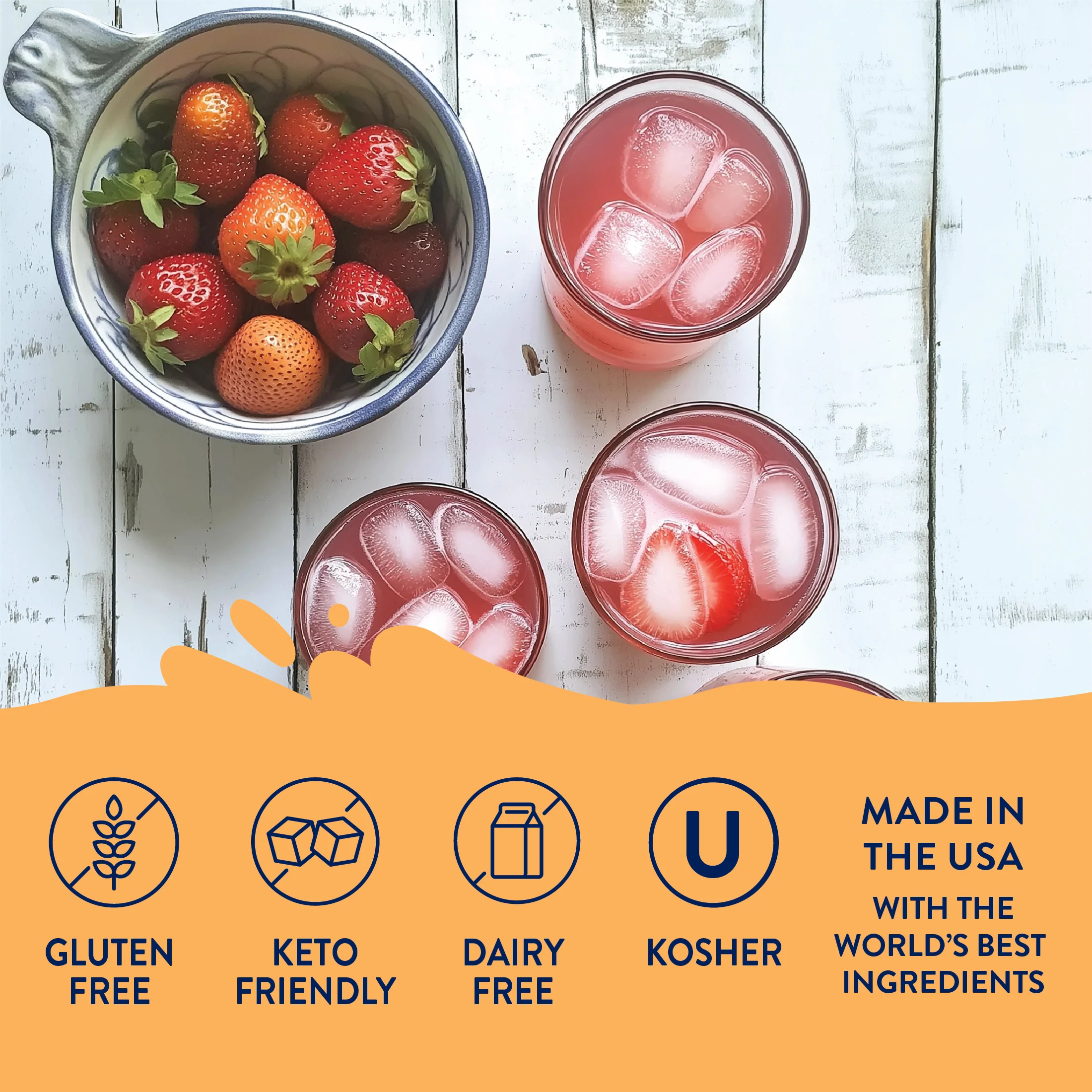 Sugar Free Strawberry Pink Lemonade Concentrate - Image 5