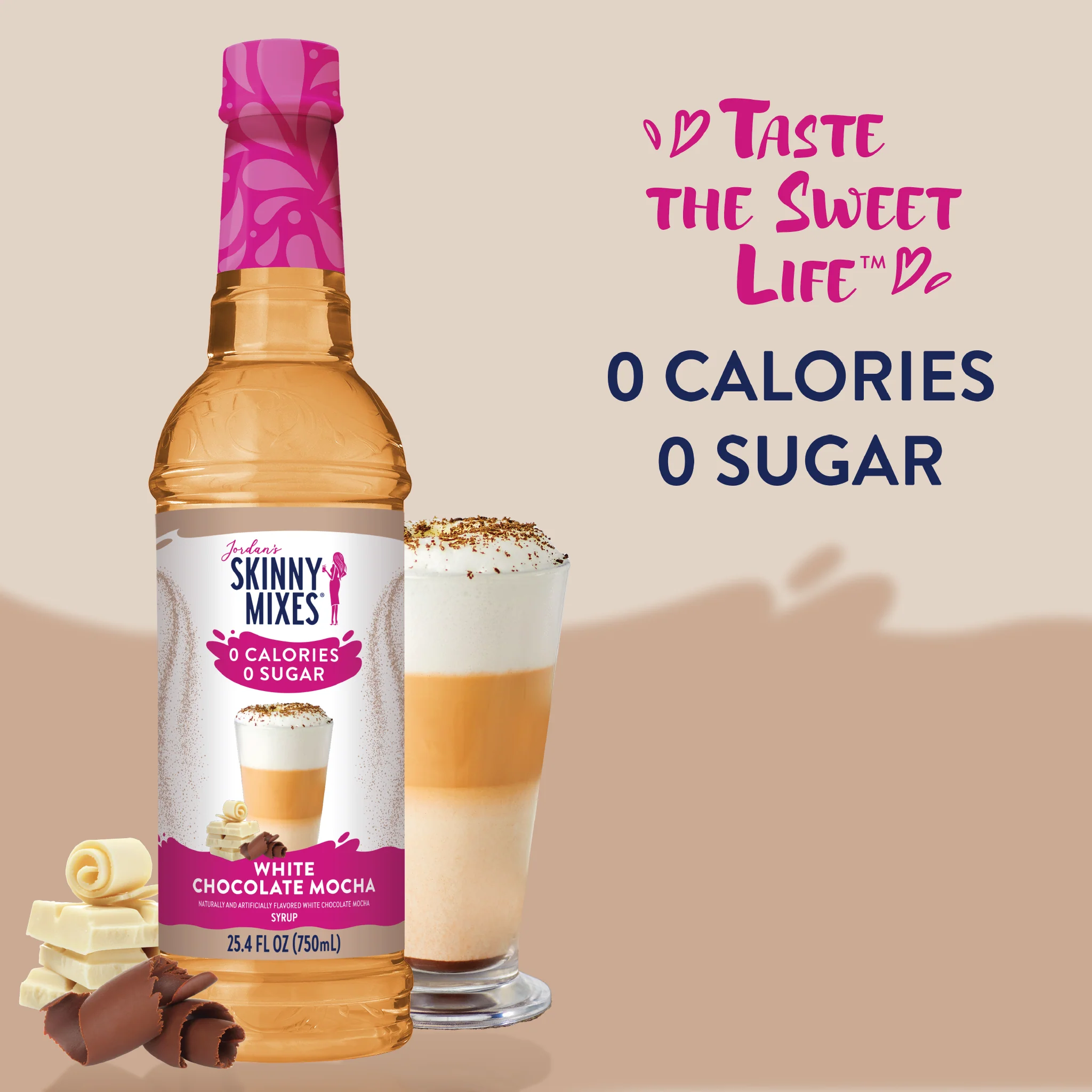 Sugar Free White Chocolate Mocha Syrup - Image 3