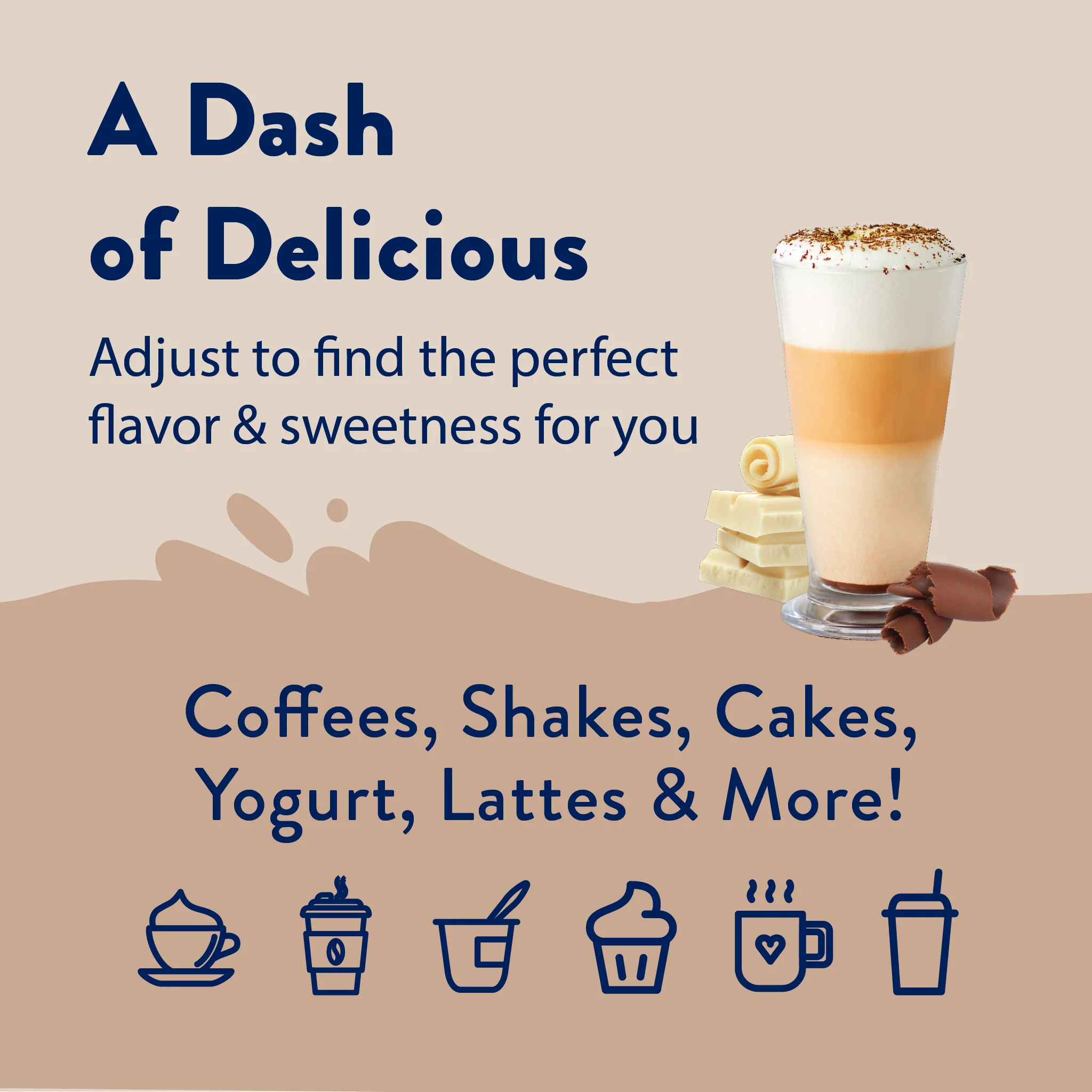 Sugar Free White Chocolate Mocha Syrup - Image 4