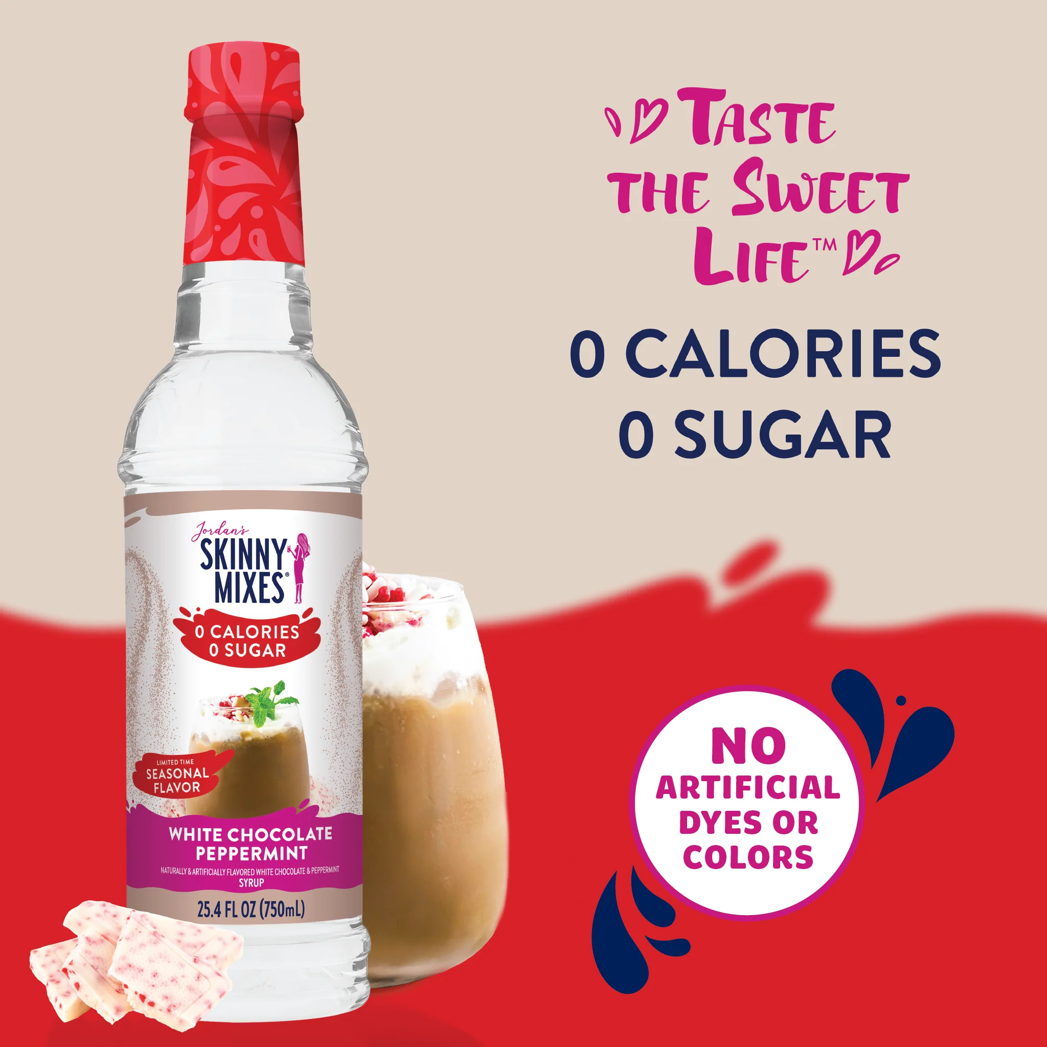 Sugar Free White Chocolate Peppermint Syrup - Image 3